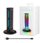 Base de Carregamento para Comando de Jogo 4 em 1 com Luz RGB JYS NS2318, Para Nintendo Switch 1 / 2, JYS-NS2318