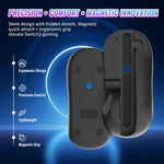 JYS NS2313 Controlador esquerdo e direito com rato + suporte adaptador Joy-Con, JYS-NS2313