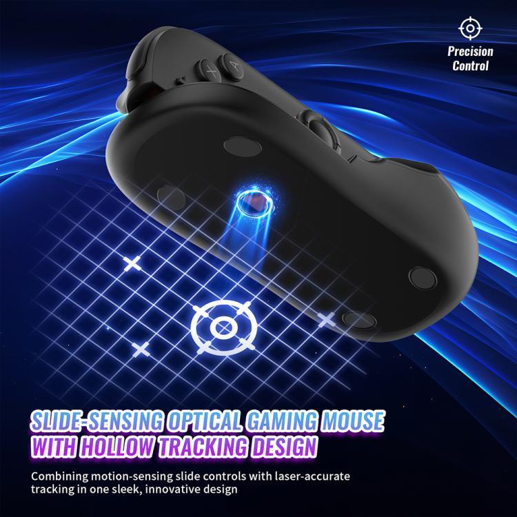 JYS NS2313 Controlador esquerdo e direito com rato + suporte adaptador Joy-Con, JYS-NS2313