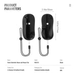 JYS NS2313 Controlador esquerdo e direito com rato + suporte adaptador Joy-Con, JYS-NS2313
