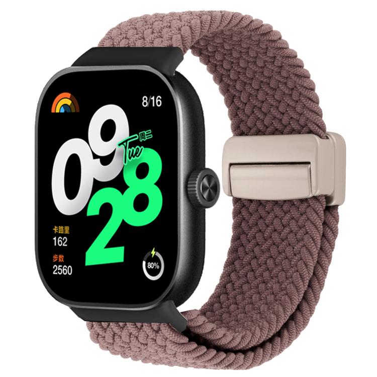 xDfind Magnetic Buckle Nylon Braid Loop Watch Band, For Xiaomi Band 9 Pro/8 Pro/Redmi Watch6/5/4