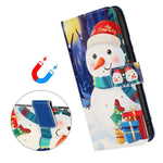 Capa de Couro com Fivela da Série de Natal e Alça de Mão, Para iPhone 17e / 16e, Para iPhone 17 Pro Max, Para iPhone 17 Pro, Para iPhone 17, Para iPhone Air, Para iPhone 16 Pro Max, Para iPhone 16 Pro, Para iPhone 16 Plus