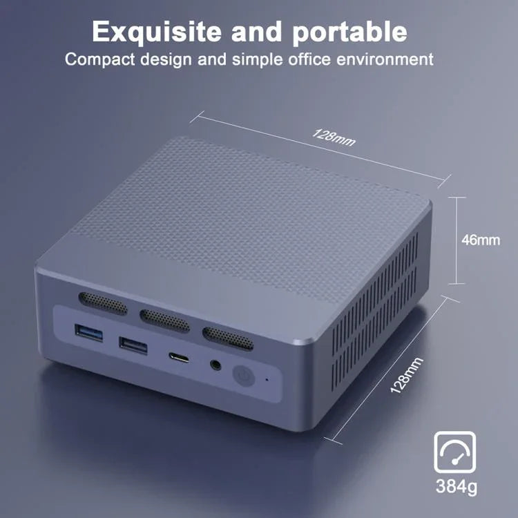GXMO N9(N95) Mini Computador Windows 11 Intel ADL-N N95 Processador de 4 Núcleos, 16GB+512GB