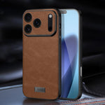 Capa para Telemóvel SULADA Híbrida em TPU Antichoque Feita à Mão em Couro, Para iPhone 17 Pro Max, Para iPhone 17 Pro, Para iPhone 17, Para iPhone Air