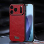 Capa para Telemóvel SULADA Híbrida em TPU Antichoque Feita à Mão em Couro, Para iPhone 17 Pro Max, Para iPhone 17 Pro, Para iPhone 17, Para iPhone Air