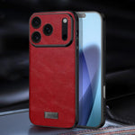 Capa para Telemóvel SULADA Híbrida em TPU Antichoque Feita à Mão em Couro, Para iPhone 17 Pro Max, Para iPhone 17 Pro, Para iPhone 17, Para iPhone Air