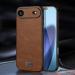 Capa para Telemóvel SULADA Híbrida em TPU Antichoque Feita à Mão em Couro, Para iPhone 17 Pro Max, Para iPhone 17 Pro, Para iPhone 17, Para iPhone Air