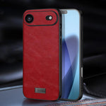 Capa para Telemóvel SULADA Híbrida em TPU Antichoque Feita à Mão em Couro, Para iPhone 17 Pro Max, Para iPhone 17 Pro, Para iPhone 17, Para iPhone Air