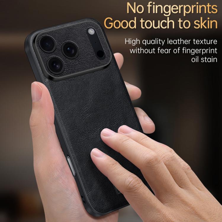 Capa para Telemóvel SULADA Híbrida em TPU Antichoque Feita à Mão em Couro, Para iPhone 17 Pro Max, Para iPhone 17 Pro, Para iPhone 17, Para iPhone Air