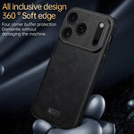 Capa para Telemóvel SULADA Híbrida em TPU Antichoque Feita à Mão em Couro, Para iPhone 17 Pro Max, Para iPhone 17 Pro, Para iPhone 17, Para iPhone Air