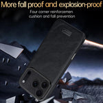 Capa para Telemóvel SULADA Híbrida em TPU Antichoque Feita à Mão em Couro, Para iPhone 17 Pro Max, Para iPhone 17 Pro, Para iPhone 17, Para iPhone Air