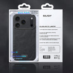 Capa para Telemóvel SULADA Híbrida em TPU Antichoque Feita à Mão em Couro, Para iPhone 17 Pro Max, Para iPhone 17 Pro, Para iPhone 17, Para iPhone Air