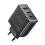 Yesido YC144 Carregador Rápido de Três Portas 65W, YC144