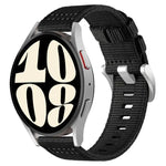 Pulseira de Relógio em Nylon de Duas Secções, Para Samsung Galaxy Watch Ultra / Ultra 2025, Para Samsung Galaxy Watch8 / 8 Classic, Para Samsung Galaxy Watch 7 / 6 / 5 / FE