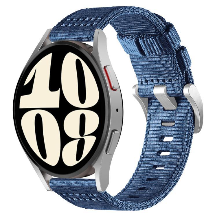 Pulseira de Relógio em Nylon de Duas Secções, Para Samsung Galaxy Watch Ultra / Ultra 2025, Para Samsung Galaxy Watch8 / 8 Classic, Para Samsung Galaxy Watch 7 / 6 / 5 / FE