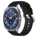 Pulseira de Relógio em Nylon de Duas Secções, Para Samsung Galaxy Watch Ultra / Ultra 2025, Para Samsung Galaxy Watch8 / 8 Classic, Para Samsung Galaxy Watch 7 / 6 / 5 / FE