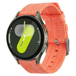 xDfind Nylon Canvas Watch Band, For Samsung Galaxy Watch Ultra / Ultra 2025, For Samsung Galaxy Watch8 / 8 Classic, For Samsung Galaxy Watch 7 / 6 / 5 / FE, For Samsung Galaxy Fit3