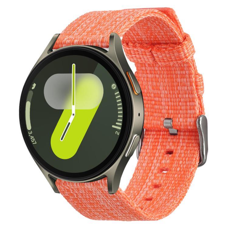 xDfind Nylon Canvas Watch Band, For Samsung Galaxy Watch Ultra / Ultra 2025, For Samsung Galaxy Watch8 / 8 Classic, For Samsung Galaxy Watch 7 / 6 / 5 / FE, For Samsung Galaxy Fit3