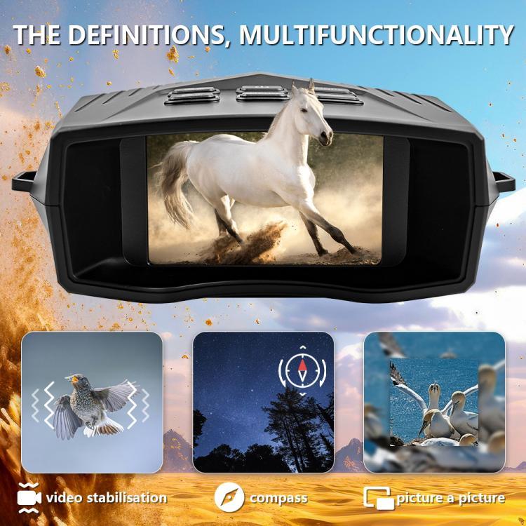 Dispositivo Digital de Visão Noturna Monocular para Exterior com Ecrã LCD de 3,99 polegadas, Z9
