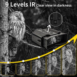 Dispositivo Digital de Visão Noturna Monocular para Exterior com Ecrã LCD de 3,99 polegadas, Z9