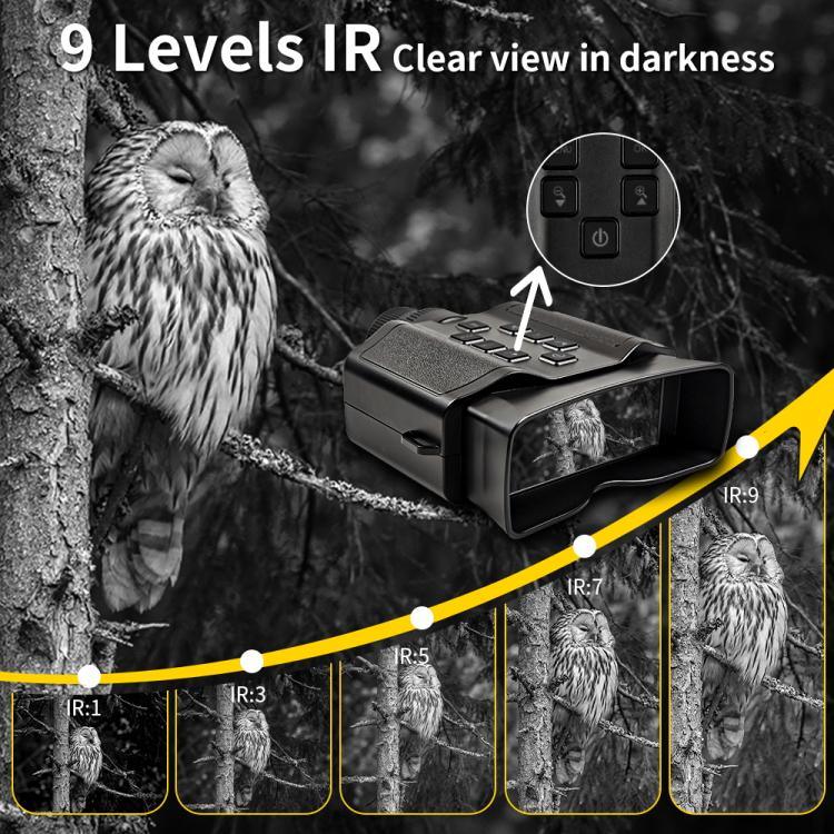 Dispositivo Digital de Visão Noturna Monocular para Exterior com Ecrã LCD de 3,99 polegadas, Z9