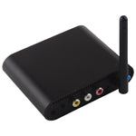 Measy AV540 Transmissor e Recetor de Áudio/Vídeo Sem Fios 5.8GHz com Função de Retorno Infravermelho, Distância: 400m, AV540 Preto