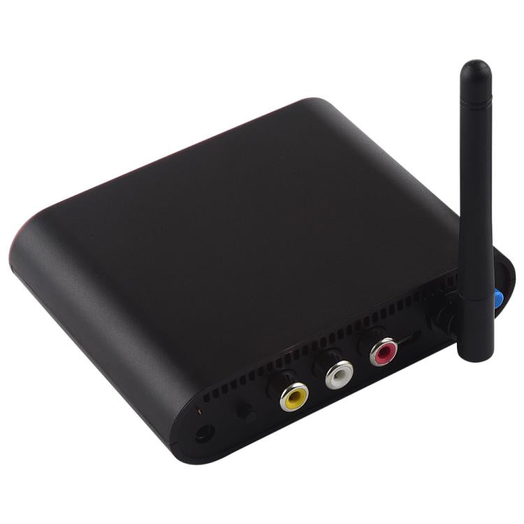 Measy AV540 Transmissor e Recetor de Áudio/Vídeo Sem Fios 5.8GHz com Função de Retorno Infravermelho, Distância: 400m, AV540 Preto