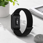 Pulseira de Relógio em Nylon com Fecho de Gancho e Argola Integrado ao Quadro do Relógio, Para Samsung Galaxy Fit 3