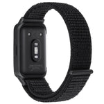 Pulseira de Relógio em Nylon com Fecho de Gancho e Argola Integrado ao Quadro do Relógio, Para Samsung Galaxy Fit 3