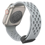 Pulseira de Relógio em Silicone com Fecho Magnético xDfind, Para Apple Watch 42 / 44 / 45 / 46 / 49mm, Para Apple Watch 38 / 40 / 41 / S10 42mm
