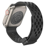 Pulseira de Relógio em Silicone com Fecho Magnético xDfind, Para Apple Watch 42 / 44 / 45 / 46 / 49mm, Para Apple Watch 38 / 40 / 41 / S10 42mm