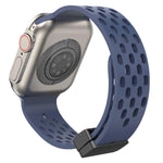 Pulseira de Relógio em Silicone com Fecho Magnético xDfind, Para Apple Watch 42 / 44 / 45 / 46 / 49mm, Para Apple Watch 38 / 40 / 41 / S10 42mm