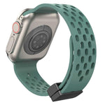 Pulseira de Relógio em Silicone com Fecho Magnético xDfind, Para Apple Watch 42 / 44 / 45 / 46 / 49mm, Para Apple Watch 38 / 40 / 41 / S10 42mm