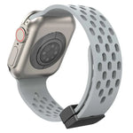 Pulseira de Relógio em Silicone com Fecho Magnético xDfind, Para Apple Watch 42 / 44 / 45 / 46 / 49mm, Para Apple Watch 38 / 40 / 41 / S10 42mm