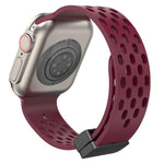 Pulseira de Relógio em Silicone com Fecho Magnético xDfind, Para Apple Watch 42 / 44 / 45 / 46 / 49mm, Para Apple Watch 38 / 40 / 41 / S10 42mm