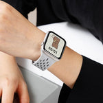 Pulseira de Relógio em Silicone com Fecho Magnético xDfind, Para Apple Watch 42 / 44 / 45 / 46 / 49mm, Para Apple Watch 38 / 40 / 41 / S10 42mm