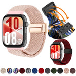 xDfind Magnetic Buckle Loop Woven Watch Band, For Huawei Watch Fit 5 / Fit 5 Pro / Fit 4