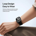 Correia de Relógio em Nylon Trançado Série YE DUX DUCIS, Para Apple Watch 46mm / 49mm / 45mm / 44mm, Para Apple Watch 42mm / 41mm / 40mm / 38mm
