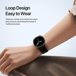 Pulseira de Relógio em Nylon Trançado da Série YE da DUX DUCIS, Para Samsung Galaxy Watch8 / Watch8 Classic