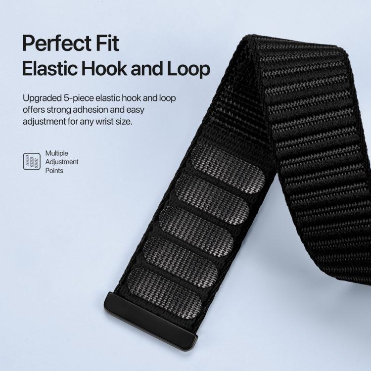 Pulseira de Relógio em Nylon Trançado da Série YE da DUX DUCIS, Para Samsung Galaxy Watch8 / Watch8 Classic