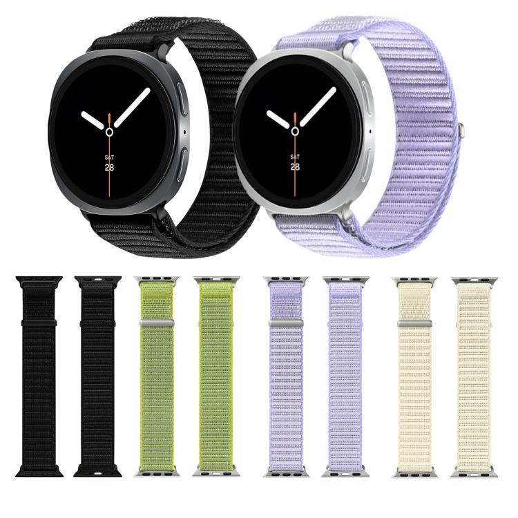Pulseira de Relógio em Nylon Trançado da Série YE da DUX DUCIS, Para Samsung Galaxy Watch8 / Watch8 Classic