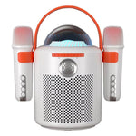 Lebo Y11 Coluna Bluetooth Portátil para Karaoke Sem Fios com Microfone Duplo para Exterior