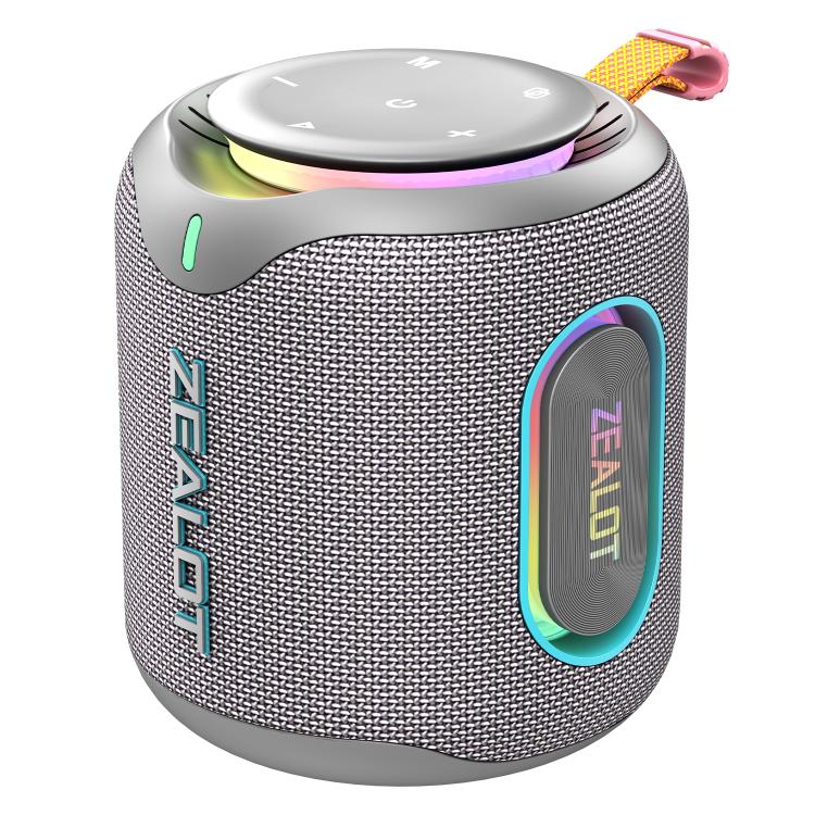 Zealot M1 Coluna Bluetooth Estéreo RGB Portátil 30W IPX6 para Exterior