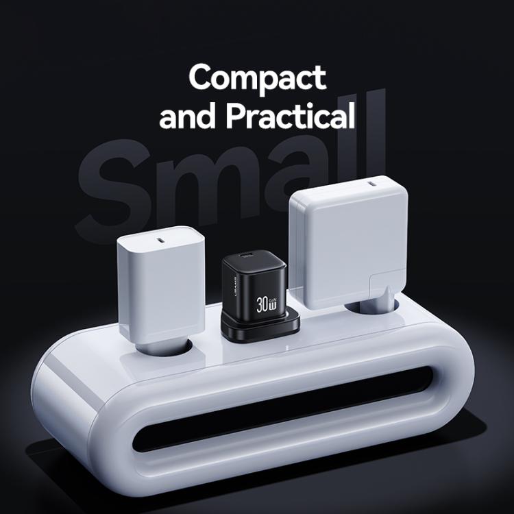 USAMS CC276 Carregador Rápido Mini 30W GaN USB-C / Tipo-C, Ficha Reino Unido