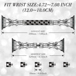 Pulseira de Relógio Metálica com Diamantes em Forma de Borboleta xDfind, Para Apple Watch 42 / 44 / 45 / 46 / 49mm, Para Apple Watch 38 / 40 / 41 / S10 42mm