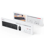 Conjunto Teclado e Rato Sem Fios 2.4G para Negócios Yesido KB42, Versão Árabe, Versão Inglesa