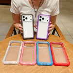 Capa para Telemóvel Híbrida Transparente Fosca TPU + PC 3 em 1, Para iPhone 17 Pro Max, Para iPhone 17 Pro