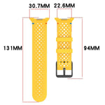 Pulseira de Relógio em Silicone Respirável com Fecho Preto em Escada e Padrão de Colmeia, Para Samsung Galaxy Watch8 / Watch8 Classic