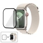 Pulseira de Relógio em Nylon com Loop e Filme Curvo 3D, Para Apple Watch Série 40mm