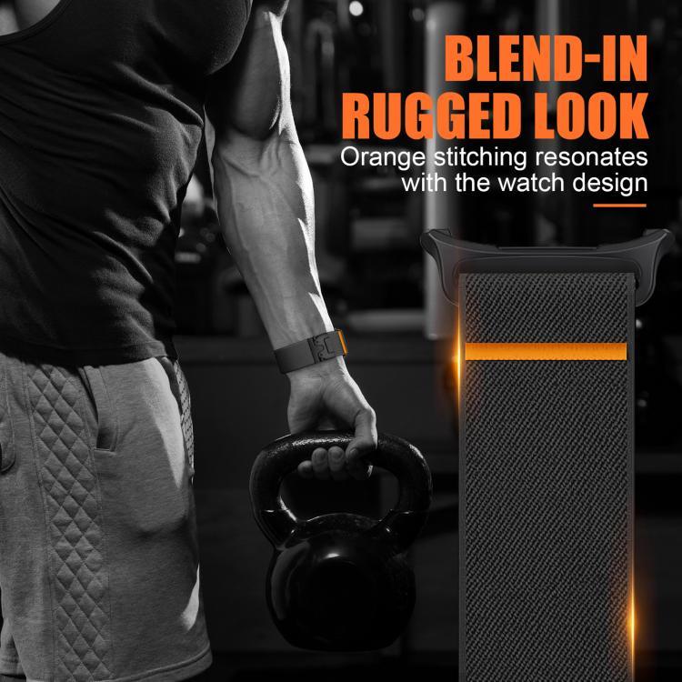 xDfind Parachute Buckle Stretch Nylon Watch Band, For Samsung Galaxy Watch8 / Watch8 Classic